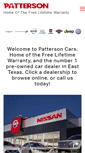 Mobile Screenshot of pattersoncars.com